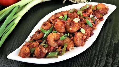 Chilli Prawns